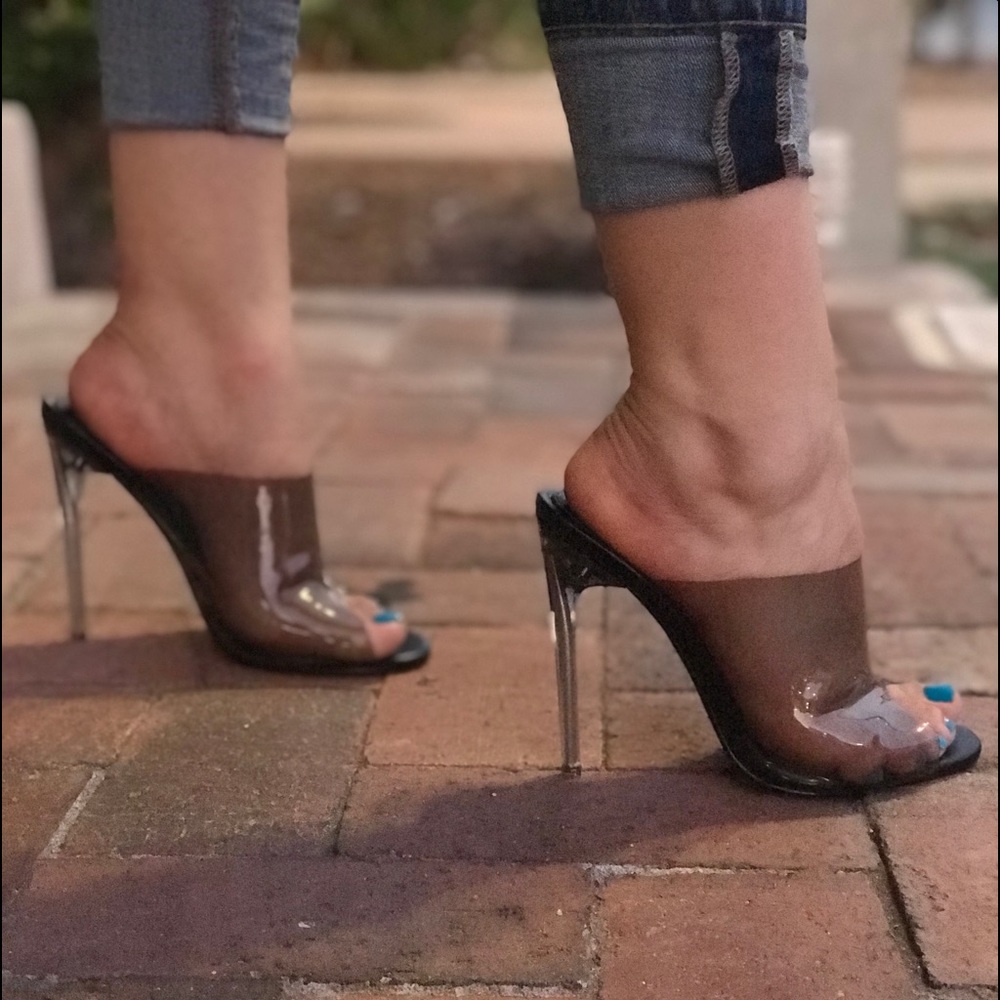 See through heels